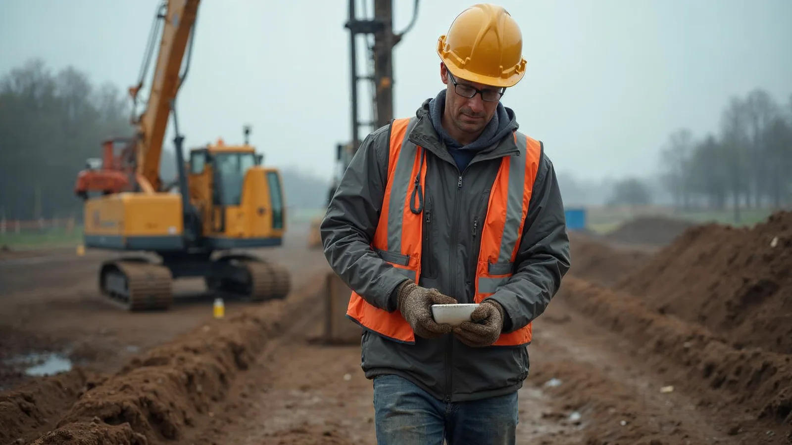 Badanie geotechniczne gruntu na działce