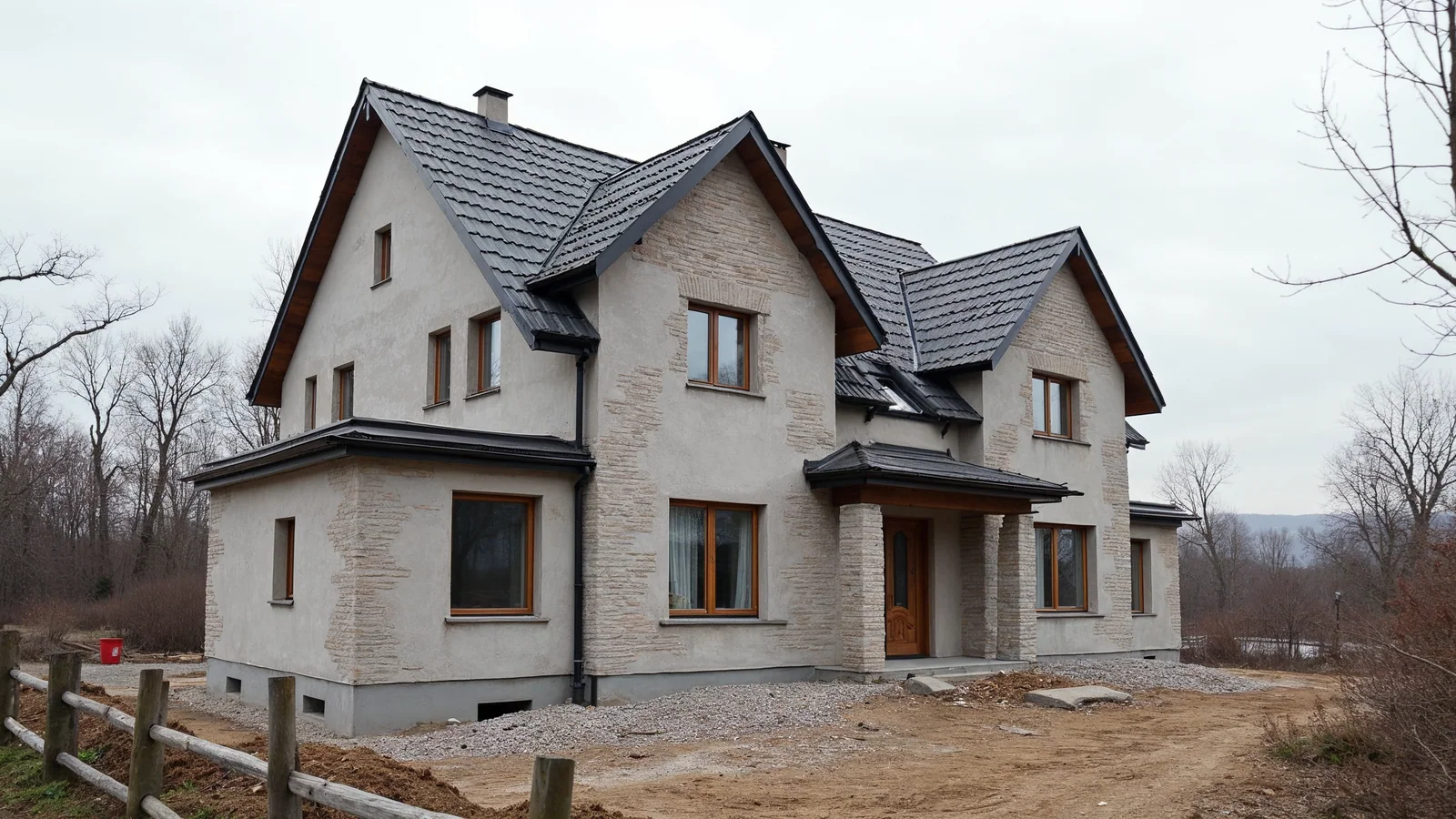 Ile kosztuje budowa domu 150m² pod klucz na Śląsku? Pełny kosztorys 2026 bez ukrytych założeń 1 Dom murowany w stanie surowym zamkniętym