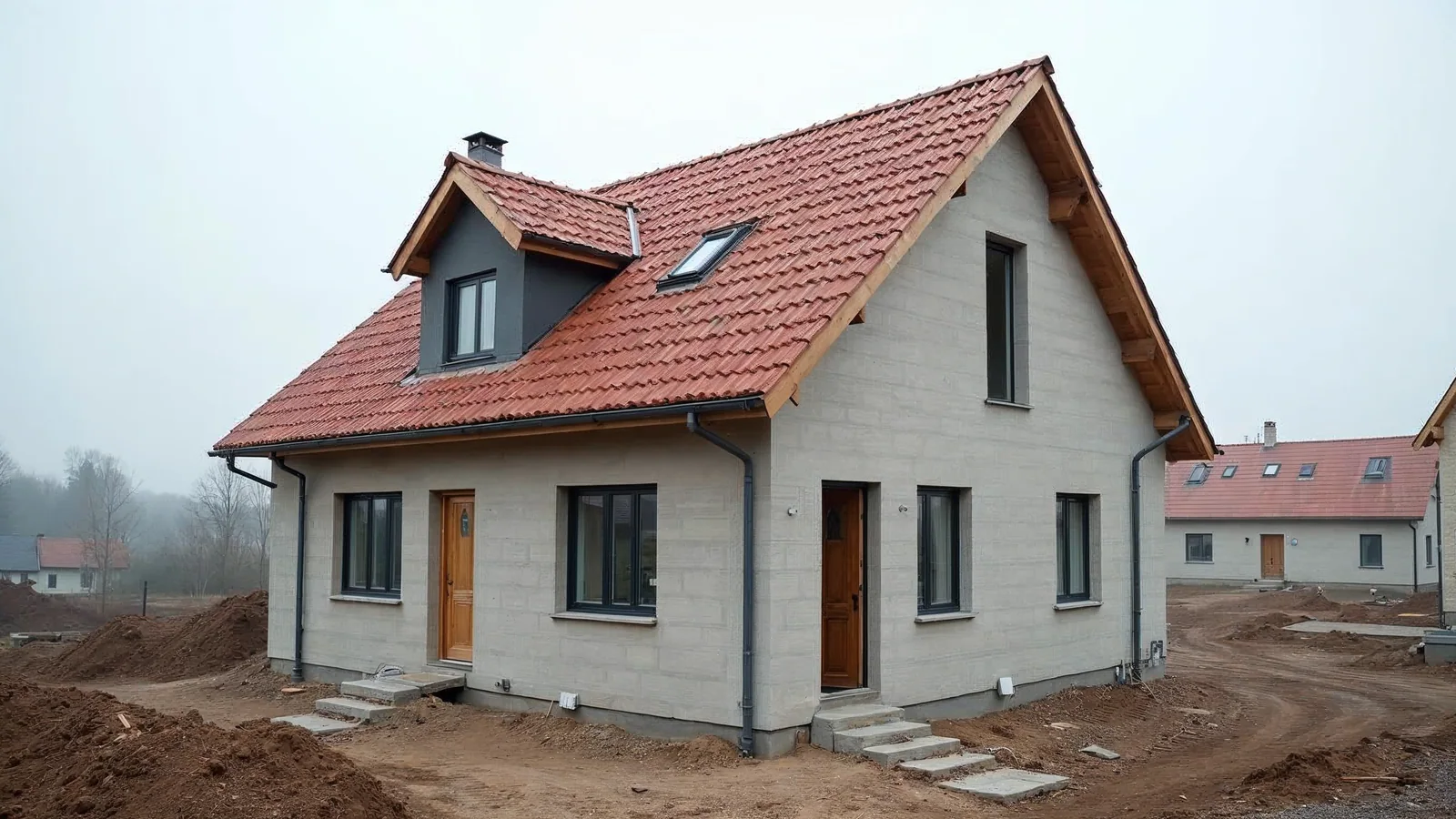 Ile kosztuje budowa domu 100m² pod klucz? Cennik Śląsk 2026 1 Dom murowany w stanie surowym zamkniętym