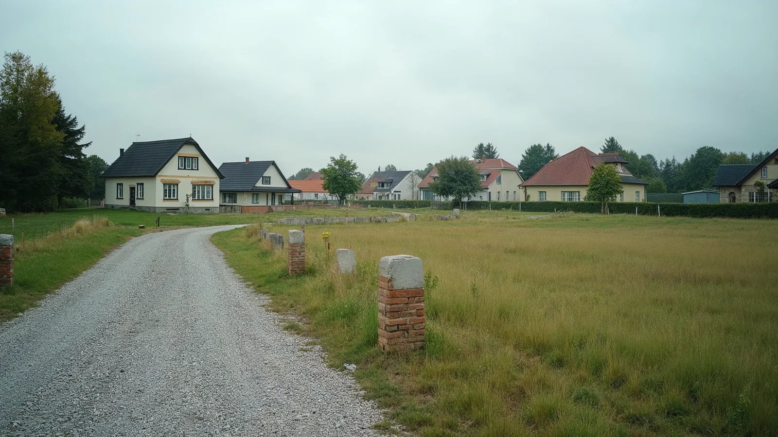 Jak wybrać działkę budowlaną w powiecie bielskim – na co naprawdę zwrócić uwagę? 2 Niezabudowana działka budowlana z drogą dojazdową